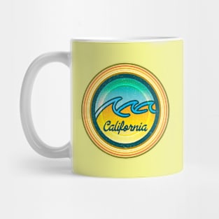 Vintage Wave on Beautiful Gradient Mug